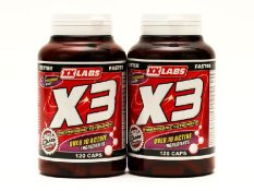 XXLabs X3 Thermogenic Fatburner 1+1 zdarma
