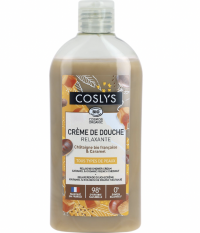 COSLYS - Relaxační sprchový krém Karamel a kaštan, 250 ml