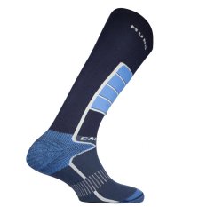 MUND CARVING lyžařské ponožky sv.modré/tm.modré Typ: 36-40 M